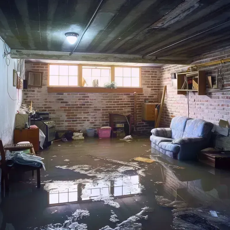 Flooded Basement Cleanup in Wathena, KS